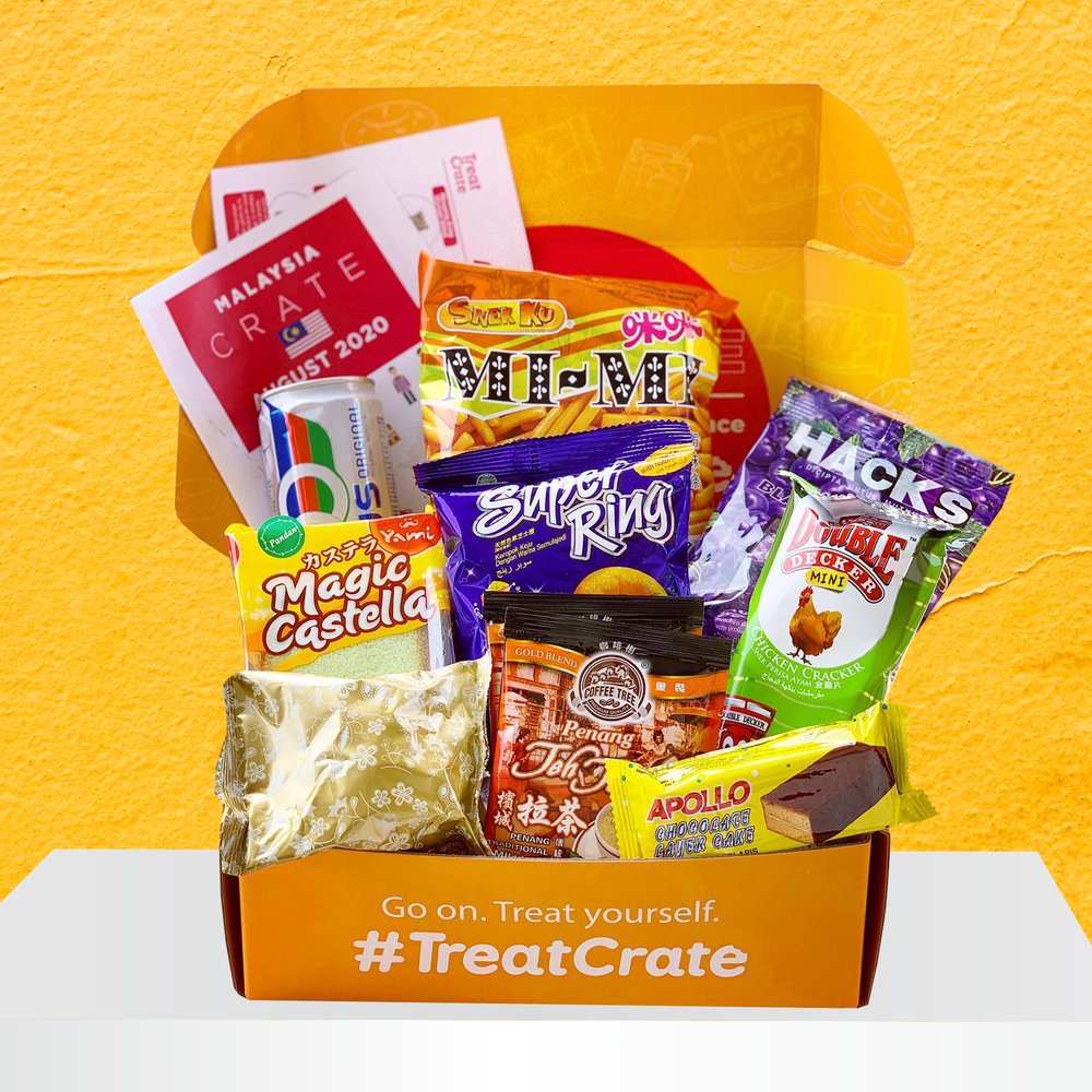 Monthly Subscription World Food Subscription Box Treat Crate